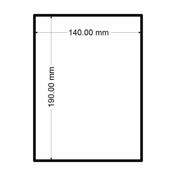 Desktop WORD Clock 140x190mm
